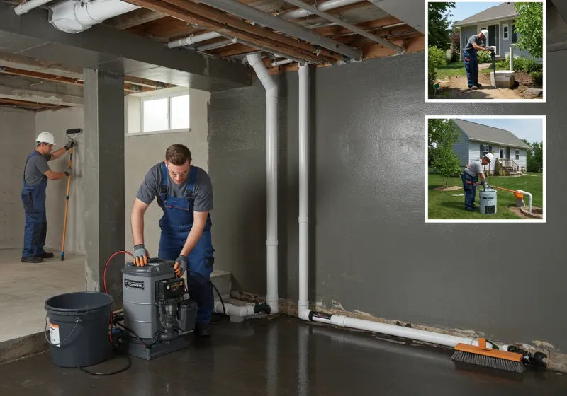 Basement Waterproofing and Flood Prevention process in Auberry, CA